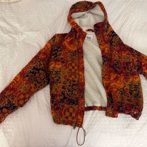 BDG Multicolor Teddy Jacket